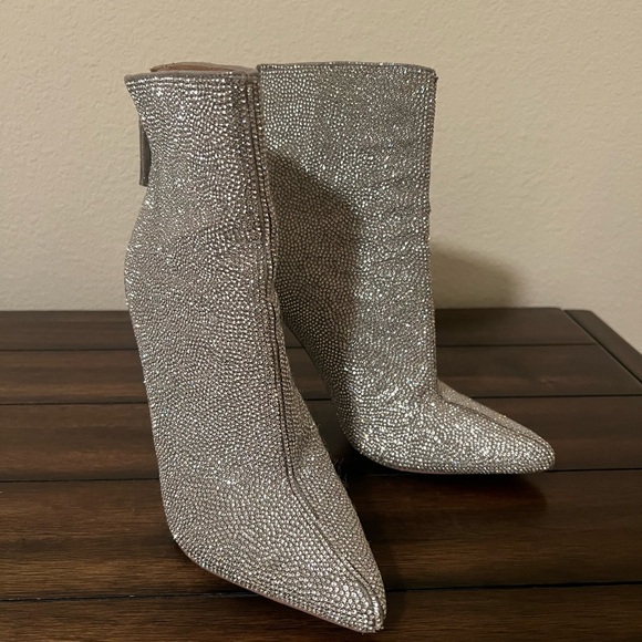 Rhinestone booties. - Picture 2 of 3